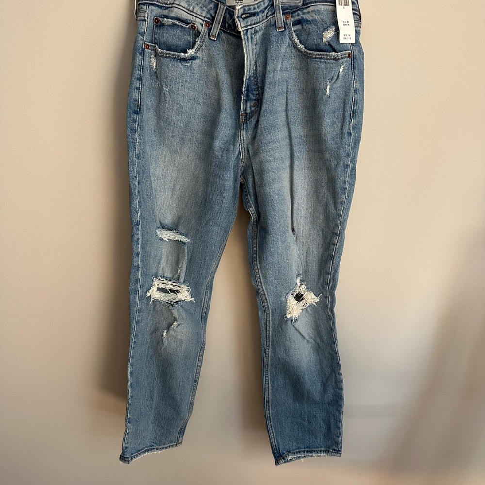 Abercrombie & fitch the skinny high rise curve love jeans